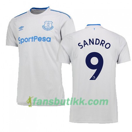 Fotballdrakt Everton SANDRO Bortetrøye 2017-2018 Kortermet