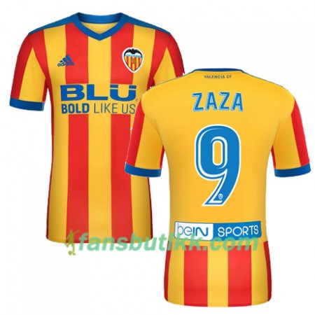 Fotballdrakt Valencia CF ZAZA Bortetrøye 2017-2018 Kortermet
