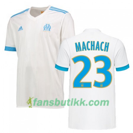 Fotballdrakt Olympique de Marseille ZINEDINE MACHACH 23 Hjemmetrøye 2017-2018 Kortermet