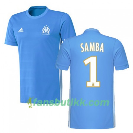 Fotballdrakt Olympique de Marseille BRICE SAMBA 1 Bortetrøye 2017-2018 Kortermet