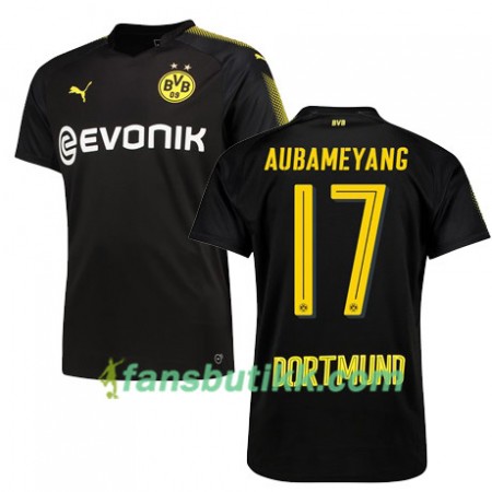 Fotballdrakt Borussia Dortmund AUBAMEYANG 17 Bortetrøye 2017-2018 Kortermet