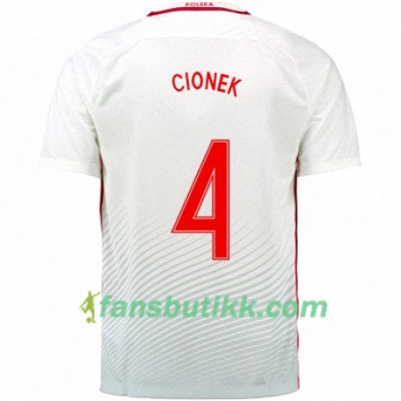 Fotballdrakt Polen THIAGO CIONEK Hjemmetrøye Euro 2016