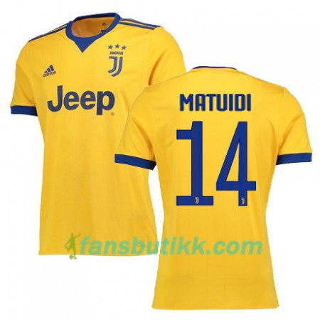 Fotballdrakt Juventus MATUIDI 14 Bortetrøye 2017-2018 Kortermet