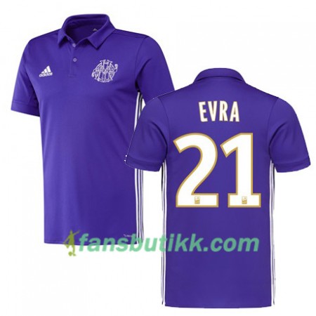 Fotballdrakt Olympique de Marseille Patrice Evra 21 Tredjetrøye 2017-2018 Kortermet