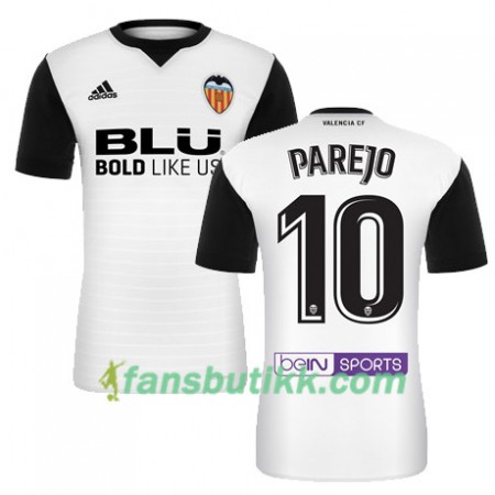 Fotballdrakt Valencia CF PAREJO Hjemmetrøye 2017-2018 Kortermet