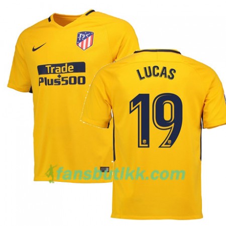 Fotballdrakt Atlético Madrid LUCAS 19 Bortetrøye 2017-2018 Kortermet