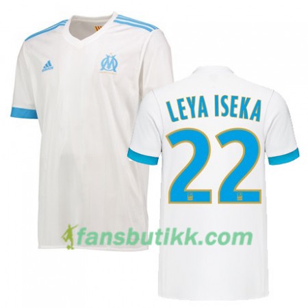 Fotballdrakt Olympique de Marseille AARON LEYA ISEKA 22 Hjemmetrøye 2017-2018 Kortermet