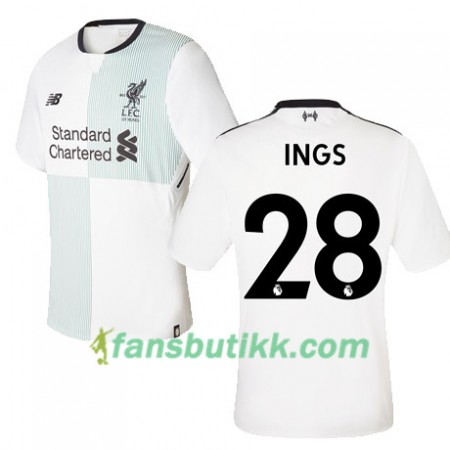 Fotballdrakt Liverpool INGS 28 Bortetrøye 2017-2018 Kortermet