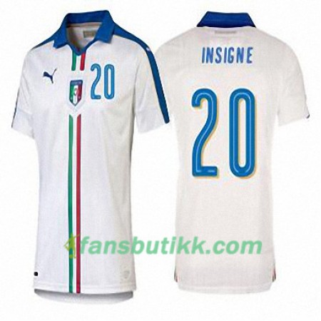 Fotballdrakt Italia LORENZO INSIGNE Bortetrøye Euro 2016