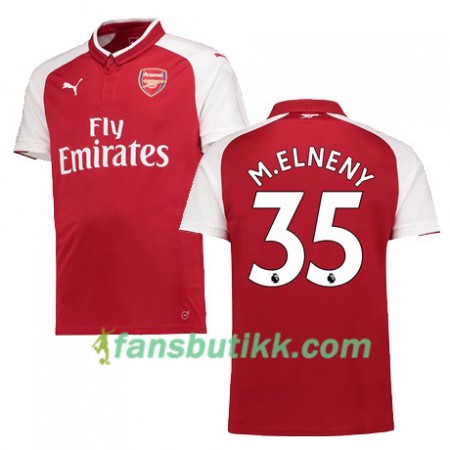 Fotballdrakt Arsenal M ELNENY 35 Hjemmetrøye 2017-2018 Kortermet