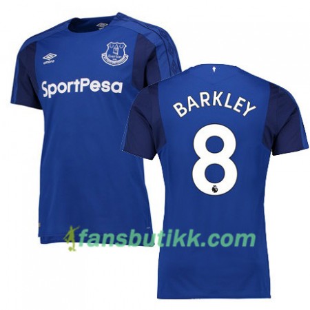 Fotballdrakt Everton BARKLEY Hjemmetrøye 2017-2018 Kortermet