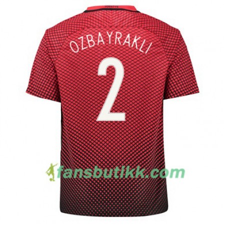 Fotballdrakt Tyrkia SENER OZBAYRAKLI Hjemmetrøye Euro 2016
