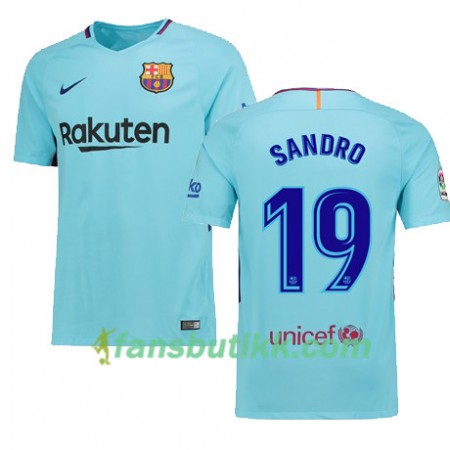 Fotballdrakt FC Barcelona DIGNE 19 Bortetrøye 2017-2018 Kortermet