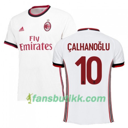 Fotballdrakt AC Milan CALHANOGLU 10 Bortetrøye 2017-2018 Kortermet