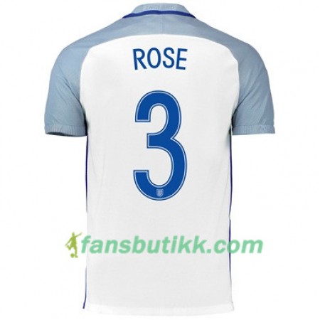 Fotballdrakt England ROSE Hjemmetrøye Euro 2016