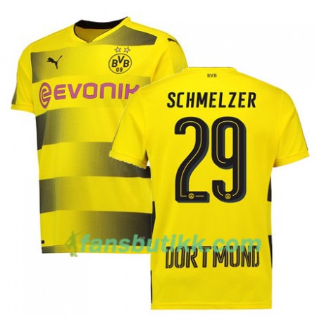 Fotballdrakt Borussia Dortmund SCHMELZER 29 Hjemmetrøye 2017-2018 Kortermet