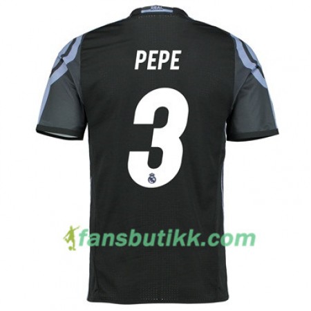 Fotballdrakt Real Madrid PEPE 3 Tredjetrøye 2017-2018 Kortermet