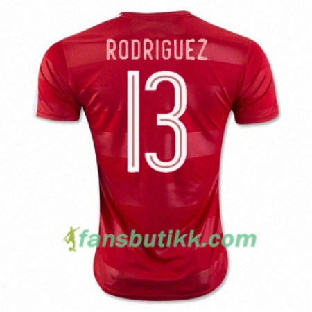 Fotballdrakt Sveits RICARDO RODRIGUEZ Hjemmetrøye Euro 2016