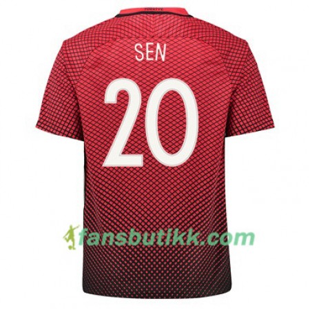 Fotballdrakt Tyrkia VOLKAN SEN Hjemmetrøye Euro 2016