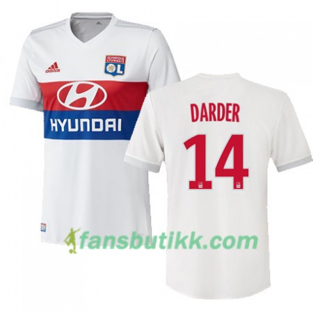 Fotballdrakt Olympique Lyonnais SERGI DARDER 14 Hjemmetrøye 2017-2018 Kortermet