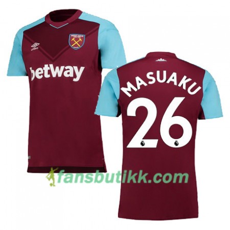 Fotballdrakt West Ham United MASUAKU Hjemmetrøye 2017-2018 Kortermet