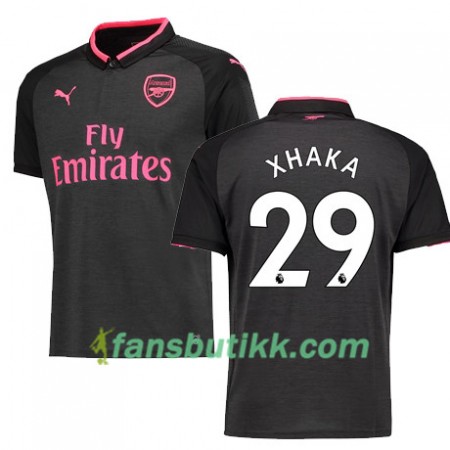 Fotballdrakt Arsenal XHAKA 29 Tredjetrøye 2017-2018 Kortermet