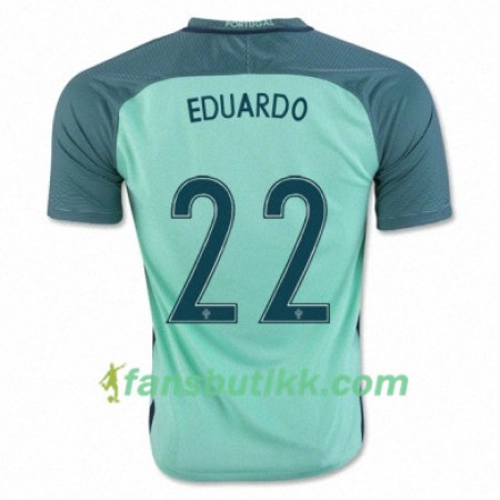 Fotballdrakt Portugal EDUARDO Bortetrøye Euro 2016