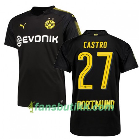 Fotballdrakt Borussia Dortmund CASTRO 27 Bortetrøye 2017-2018 Kortermet