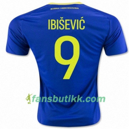 Fotballdrakt Bosnia-Hercegovina IBISEVIC Hjemmetrøye 2016/17 Kortermet