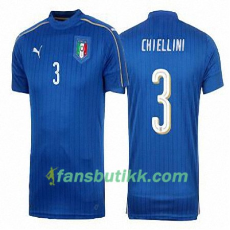 Fotballdrakt Italia GIORGIO CHIELLINI Hjemmetrøye Euro 2016