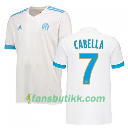 Fotballdrakt Olympique de Marseille REMY CABELLA 7 Hjemmetrøye 2017-2018 Kortermet