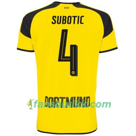 Fotballdrakt Borussia Dortmund SUBOTIC 4 Tredjetrøye 2017-2018 Kortermet