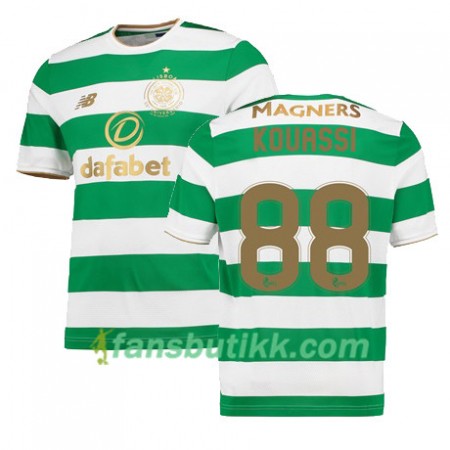 Fotballdrakt Celtic FC Eboue Kouassi Hjemmetrøye 2017-2018 Kortermet