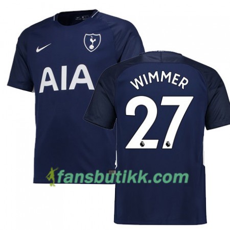 Fotballdrakt Tottenham Hotspur WIMMER 27 Bortetrøye 2017-2018 Kortermet