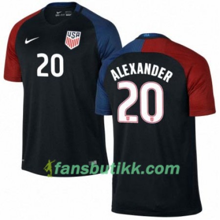 Fotballdrakt USA ERIC ALEXANDER Bortetrøye 2016/17 Kortermet