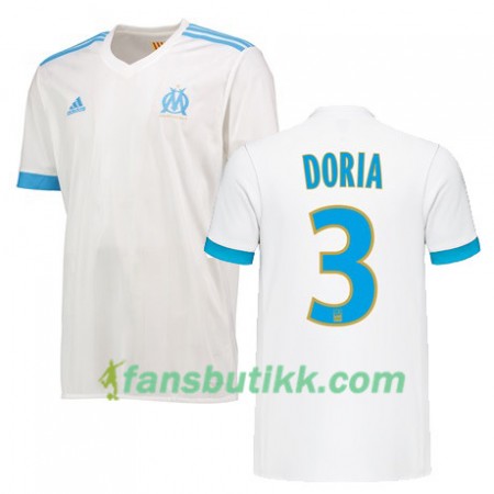 Fotballdrakt Olympique de Marseille DORIA 3 Hjemmetrøye 2017-2018 Kortermet