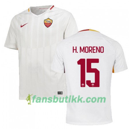 Fotballdrakt AS Roma HECTOR MORENO 15 Bortetrøye 2017-2018 Kortermet