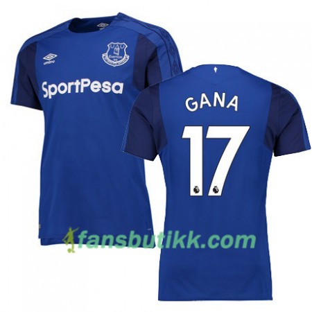 Fotballdrakt Everton GANA Hjemmetrøye 2017-2018 Kortermet