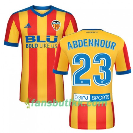 Fotballdrakt Valencia CF ABDENNOUR Bortetrøye 2017-2018 Kortermet