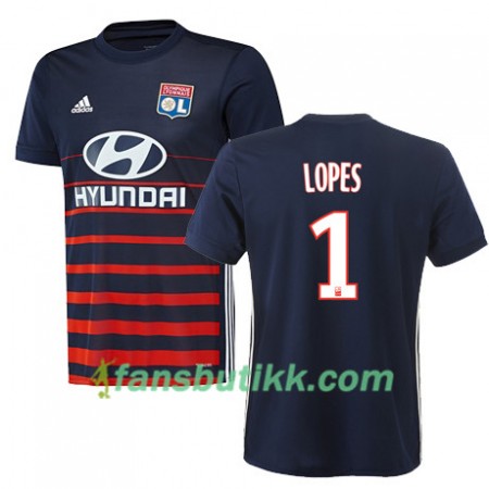 Fotballdrakt Olympique Lyonnais ANTHONY LOPES 1 Bortetrøye 2017-2018 Kortermet