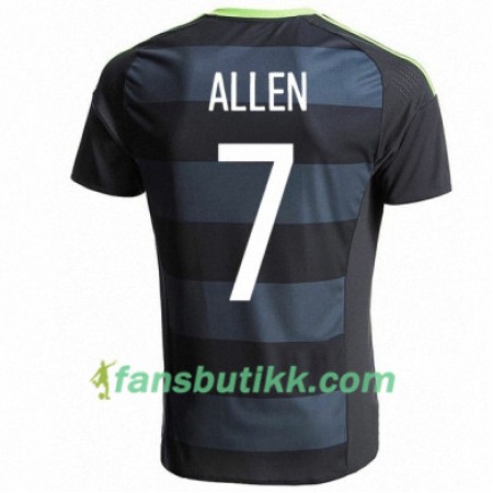 Fotballdrakt Wales JOE ALLEN Bortetrøye Euro 2016