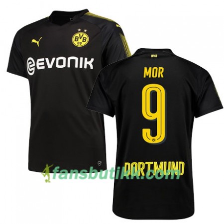 Fotballdrakt Borussia Dortmund MOR 9 Bortetrøye 2017-2018 Kortermet