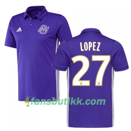 Fotballdrakt Olympique de Marseille MAXIME LOPEZ 27 Tredjetrøye 2017-2018 Kortermet