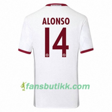 Fotballdrakt FC Bayern München ALONSO 14 Tredjetrøye 2017-2018 Kortermet