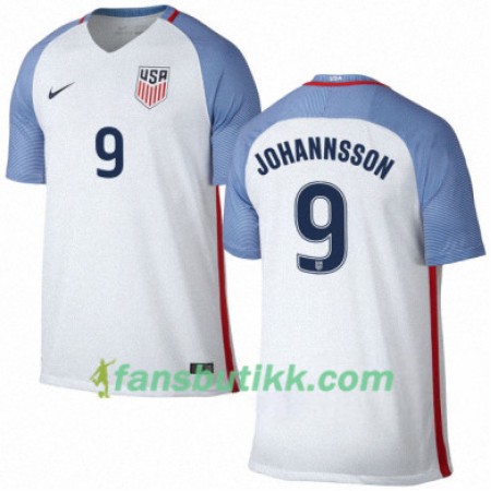 Fotballdrakt USA ARON JOHANNSSON Hjemmetrøye 2016/17 Kortermet