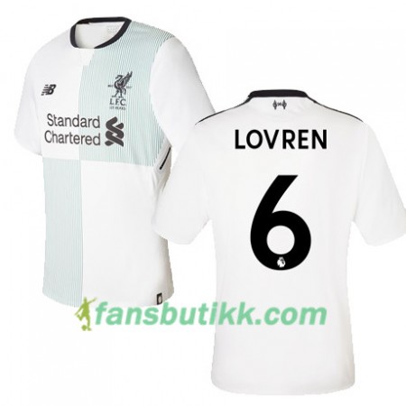 Fotballdrakt Liverpool LOVREN 6 Bortetrøye 2017-2018 Kortermet