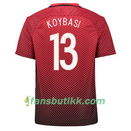 Fotballdrakt Tyrkia ISMAIL KOYBASI Hjemmetrøye Euro 2016