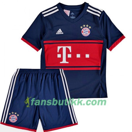 Fotballdrakt FC Bayern München Barn Bortetrøye 2017-2018 Kortermet