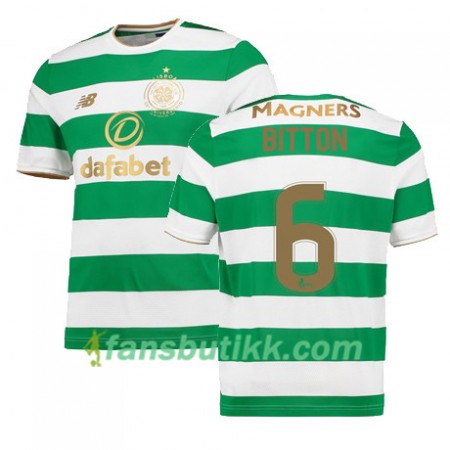 Fotballdrakt Celtic FC NIR BITTON Hjemmetrøye 2017-2018 Kortermet
