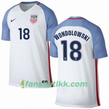 Fotballdrakt USA CHRIS WONDOLOWSKI Hjemmetrøye 2016/17 Kortermet